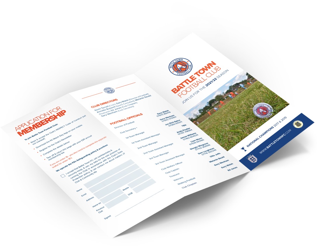 A new brochure to attract new players