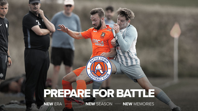 An example of the work we did for Battle Town Football Club